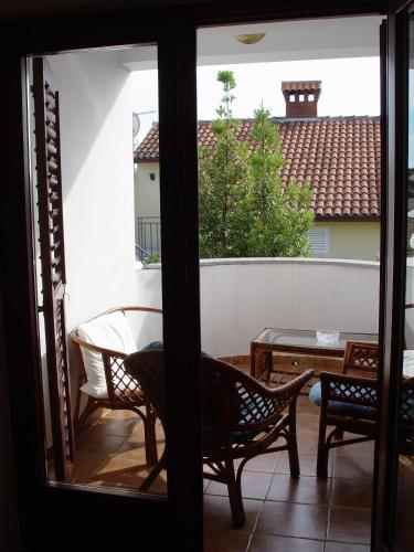 En balkon eller terrasse på Apartments Jovic
