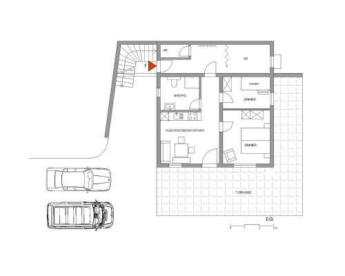 Κάτοψη του Ferienwohnung Angerlgut