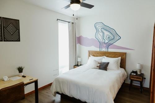 Letto o letti in una camera di Blacktail Mountain At Switchback Suites