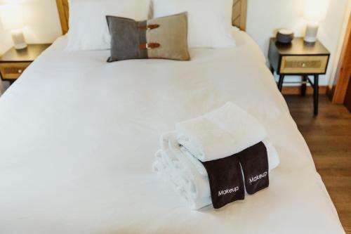 Letto o letti in una camera di Blacktail Mountain At Switchback Suites