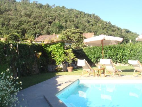 The swimming pool at or close to B&B Pieve Degli Artisti