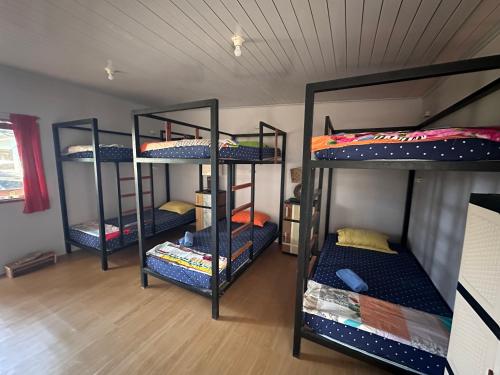 Postel nebo postele na pokoji v ubytování Atlante Hostel