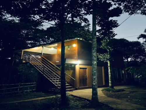 Edificio en el que se encuentra la villa