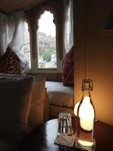 Χώρος καθιστικού στο The Stepwell Hotel