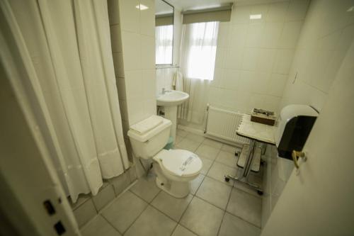 Koupelna v ubytování Departamento Ovejero