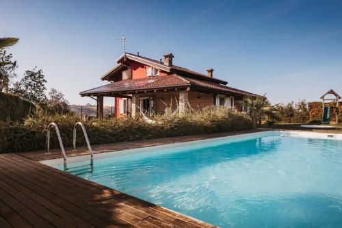 Πισίνα στο ή κοντά στο Villa Gramolina Nizza