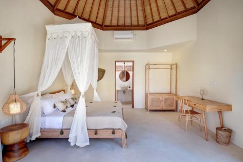 Postel nebo postele na pokoji v ubytování Aurora Wonderland