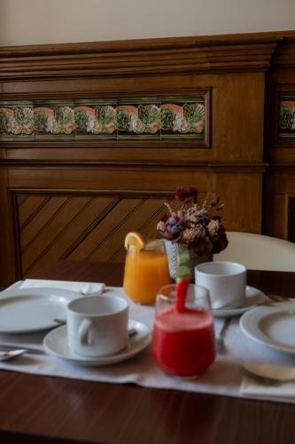 Jídlo v penzionu nebo okolí