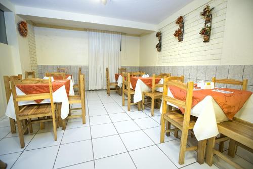 Restaurace v ubytování Andean Dreams Hotel