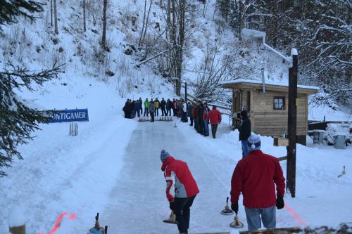 Gasthof Oberer Gesslbauer en invierno