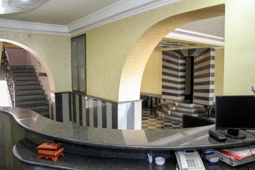 TV a/nebo společenská místnost v ubytování Grand Hotel Kapan, Armenia