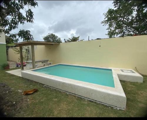 Bazén v ubytování LA ESTANZA ,BAVARO nebo v jeho okolí