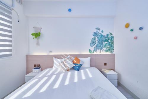 Voodi või voodid majutusasutuse HiHi Skylight toas
