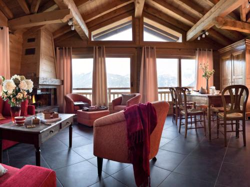 Charmant duplex 6 pers avec cheminée et garage à Courchevel - FR-1-575-194