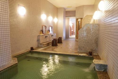Koupelna v ubytování 北軽井沢　Golden Forest Hotel