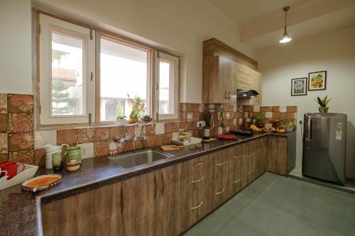 Dapur atau dapur kecil di Shree Nikunj - A Luxury Boutique Homestay in Jaipur