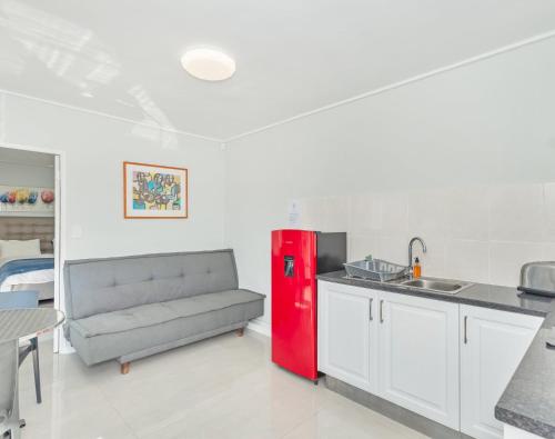 Kuchyň nebo kuchyňský kout v ubytování Ocean Way Villas - Self Catering