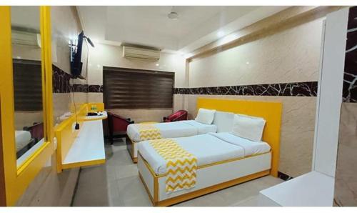 Posezení v ubytování FabHotel Prime Stalin Pleasant Park - Triplicane