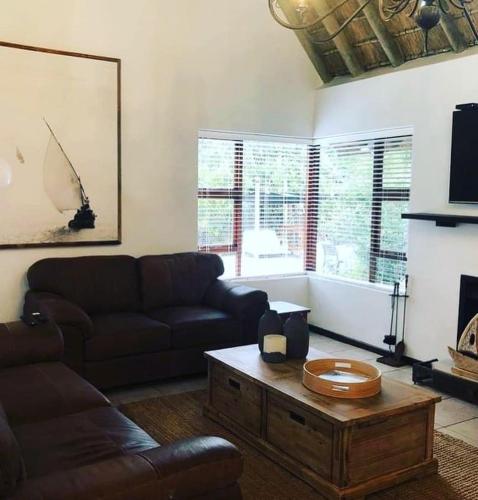 Ruang duduk di La Casita