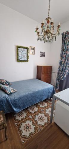 A bed or beds in a room at La Baronessa