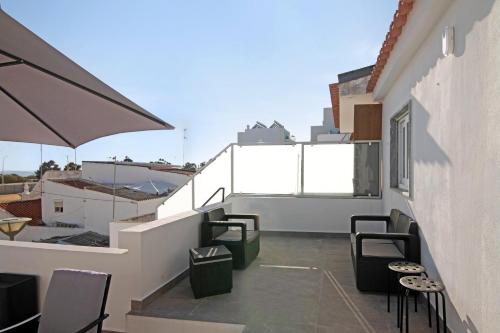 Μπαλκόνι ή βεράντα στο Telmus Villa 1 andar