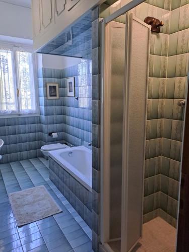 A bathroom at B&B La Dimora di Alida