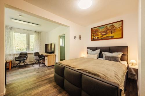 Postel nebo postele na pokoji v ubytování Hotel Hafermarkt