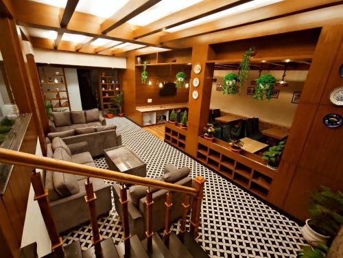Hotel North Woodにあるシーティングエリア