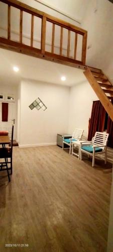 Χώρος καθιστικού στο Spear Beach House