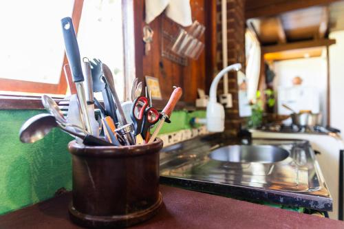 Dapur atau dapur kecil di Sitio Tahiupara