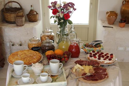 Mad på bed and breakfast-stedet eller i nærheden