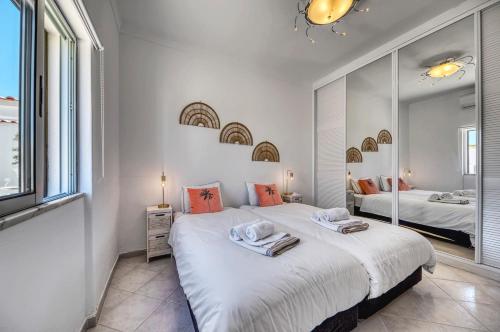 Ένα ή περισσότερα κρεβάτια σε δωμάτιο στο Casa Lagarto