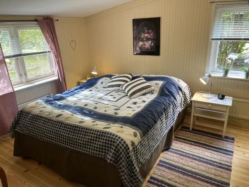 Postel nebo postele na pokoji v ubytování Holiday home in Borgholm near sandy beach