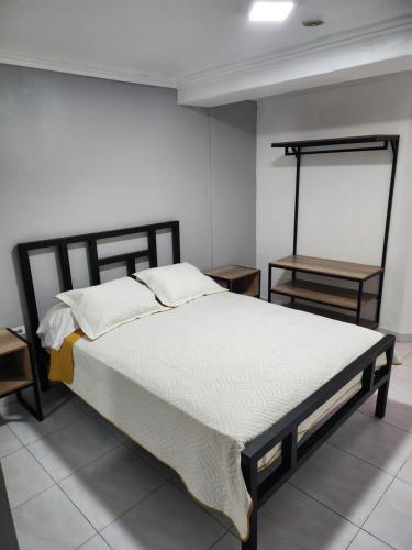 Postel nebo postele na pokoji v ubytování Hotel Via Espana