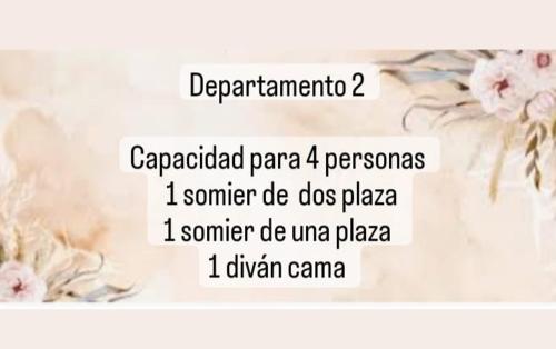 alojamiento Departamentos la cascada Termas de Río Hondo