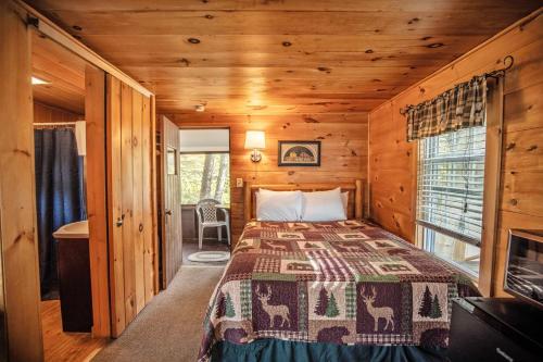 Katil atau katil-katil dalam bilik di Pemi Cabins