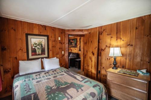Katil atau katil-katil dalam bilik di Pemi Cabins