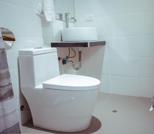 Vonios kambarys apgyvendinimo įstaigoje CASA ESTEVES