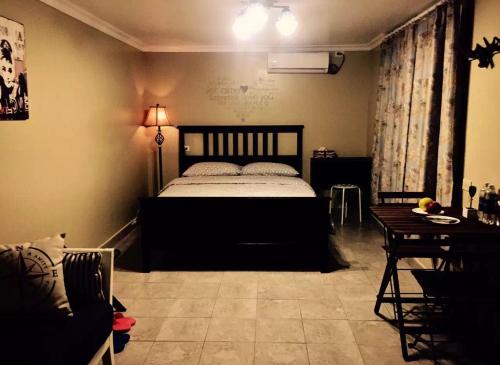 Un pat sau paturi într-o cameră la DreamHouse