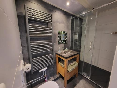 A bathroom at Private Apartment.