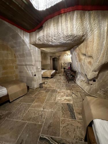 Χώρος καθιστικού στο Noah's Ark Cave Hotel