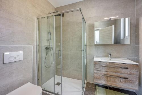 Kúpeľňa v ubytovaní Holiday House Lipa with Private Pool