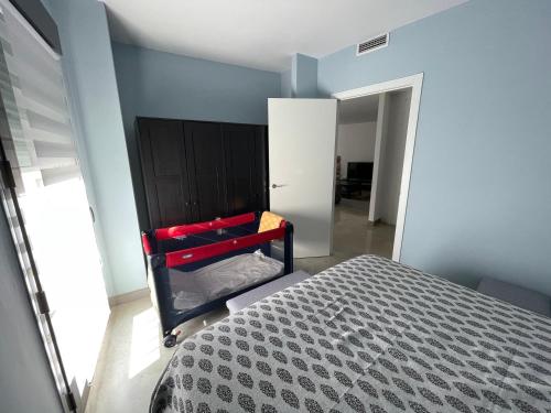 Postel nebo postele na pokoji v ubytování El Mentidero AT-CC-00762