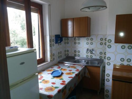 Kuchyň nebo kuchyňský kout v ubytování Agriturismo Santa Chiara