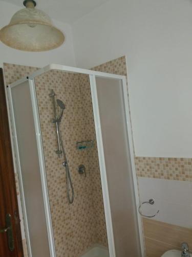 Koupelna v ubytování Agriturismo Santa Chiara