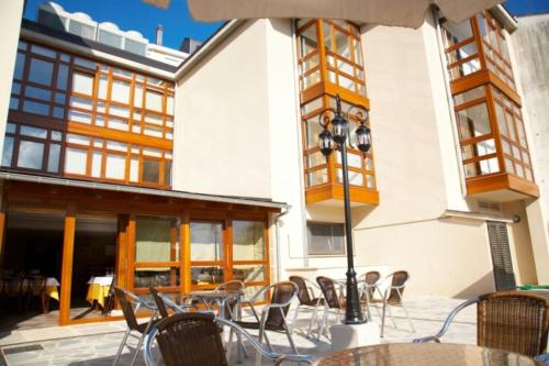 Balkón nebo terasa v ubytování Hotel Vila do Val
