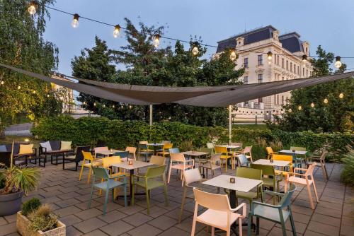 Zahrada ubytování Vienna House Easy by Wyndham Pilsen