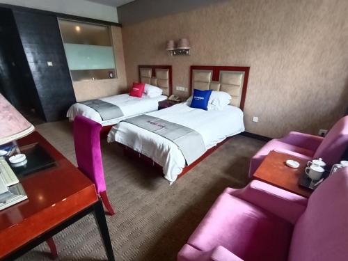 Gallery image of Junyi Hotel Jinhua Wucheng District Yongkang Street in Jinhua