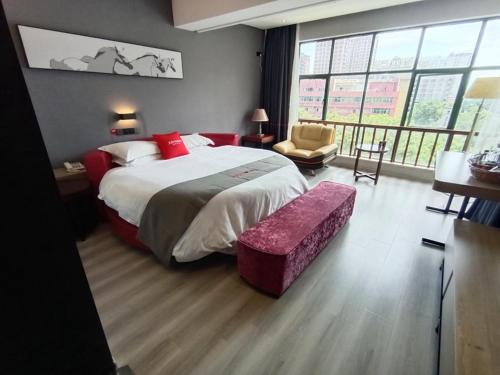 Gallery image of Junyi Hotel Jinhua Wucheng District Yongkang Street in Jinhua