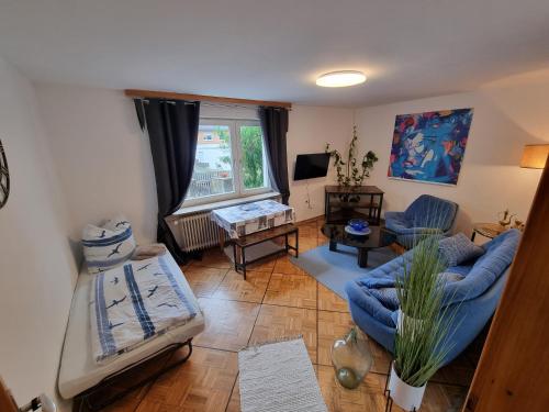 Χώρος καθιστικού στο Simon´s Serviceapartment